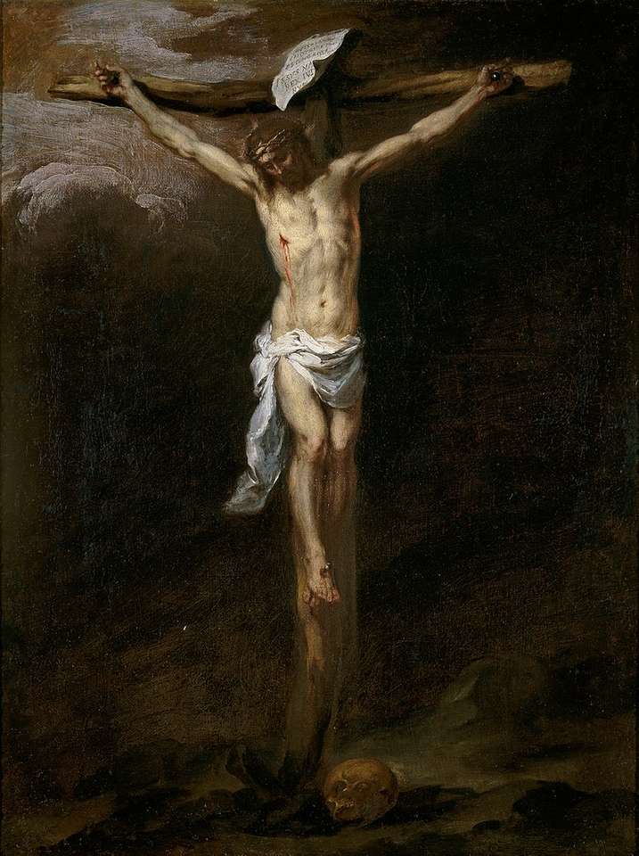 Chrystus ukrzyżowany (obraz Bartolomé Estebana Mur puzzle online