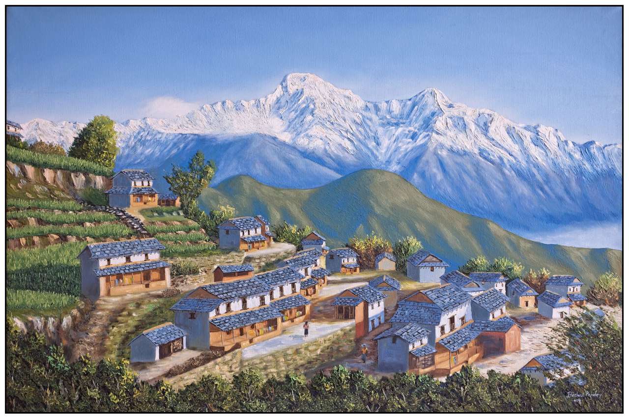 Ghandruk, Annapurna South Face puzzle online