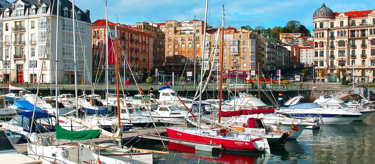 Miasto Santander w Hiszpanii puzzle online