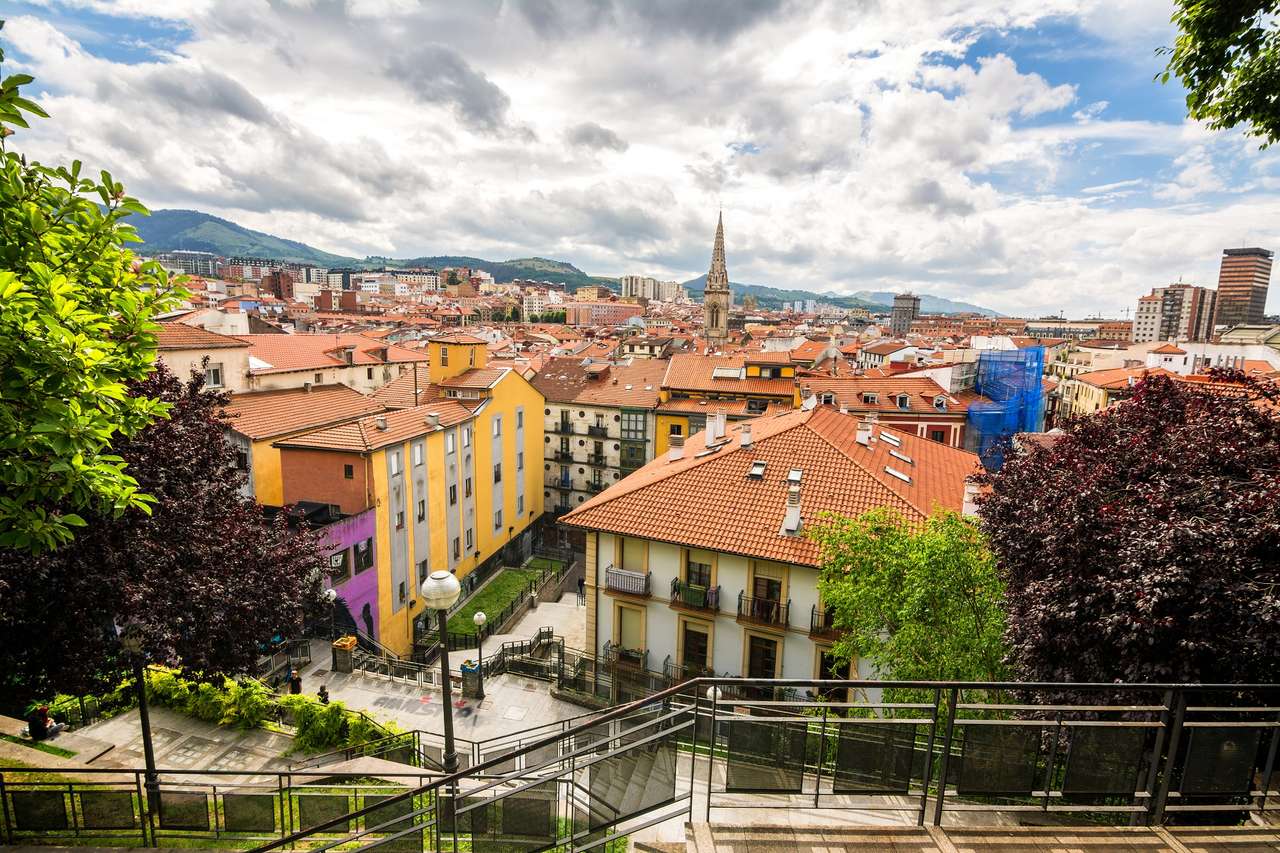 Miasto Bilbao w Hiszpanii puzzle online