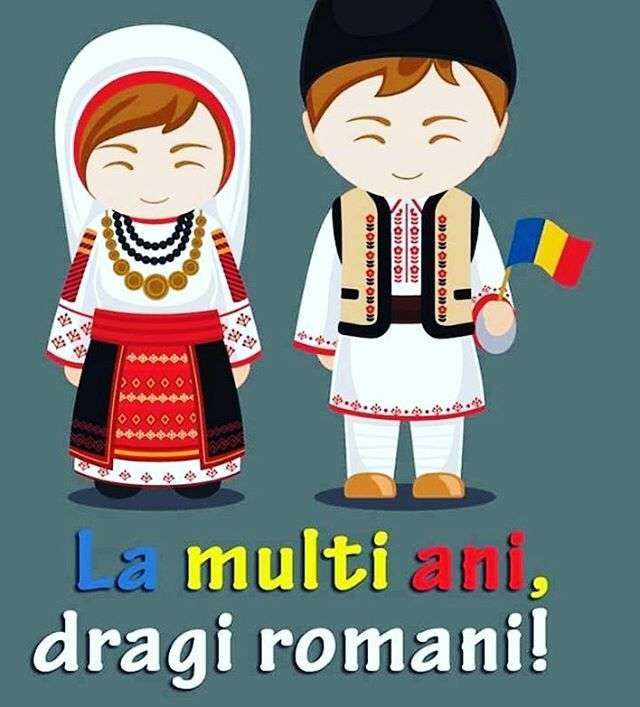 Wszystkiego najlepszego Rumunii! puzzle online