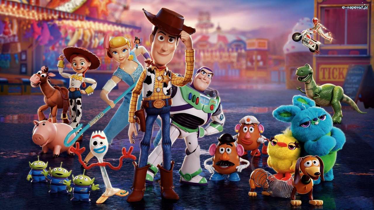 toy story- film animowany puzzle online
