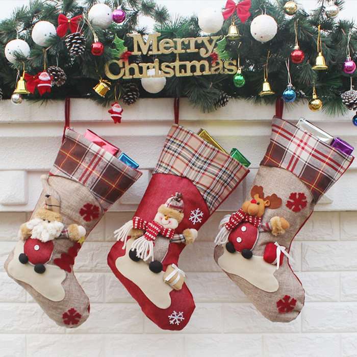 skarpetki świąteczne na prezenty puzzle online