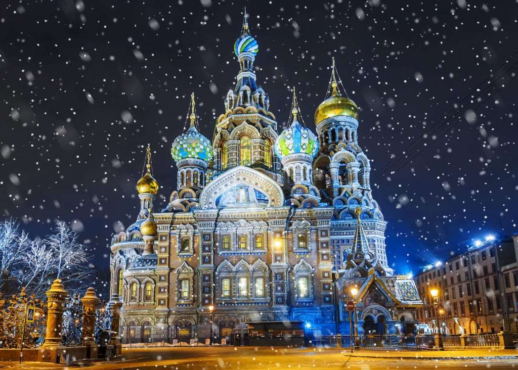 Petersburg -jedno z najpiękniejszych miast puzzle online