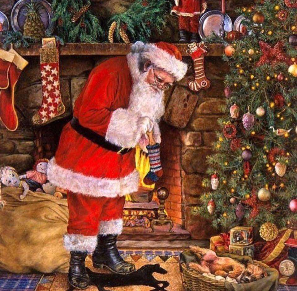 ,Święty Mikołaj'' puzzle online