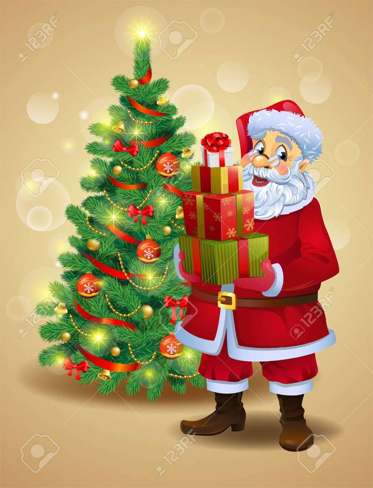 Święty Mikołaj puzzle online
