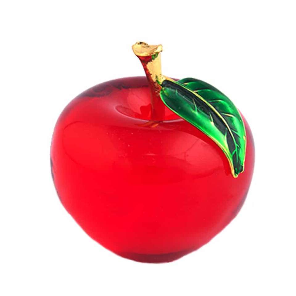 Czerwone okrągłe jabłko puzzle online