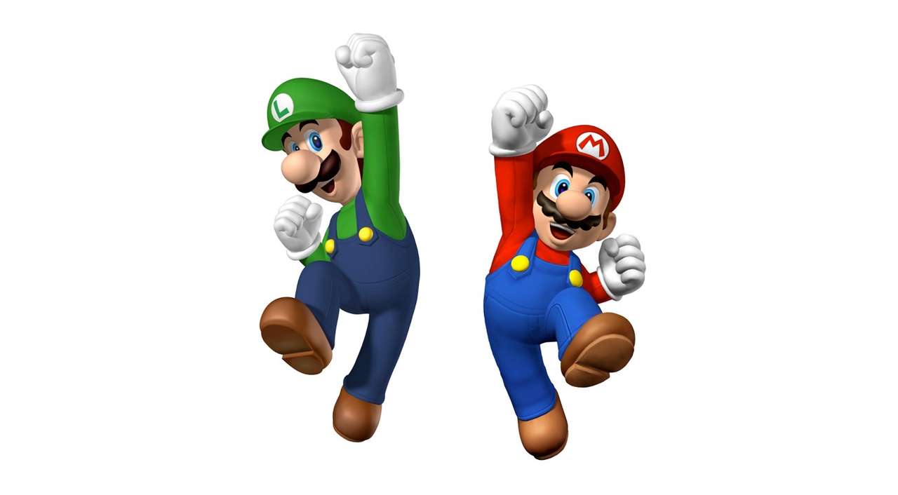 Mario i Luigi puzzle online