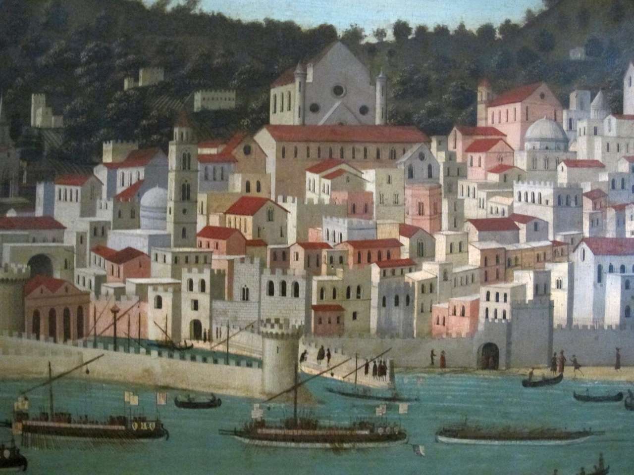 starożytna "fotografia" Neapolu 1472-1473 Włochy puzzle online