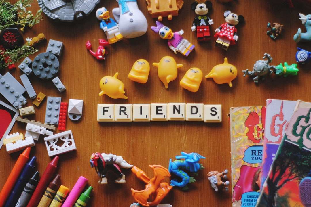 partia zabawek w różnych kolorach puzzle online