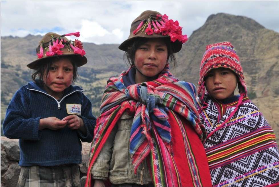 peruwiańskie dzieci puzzle online