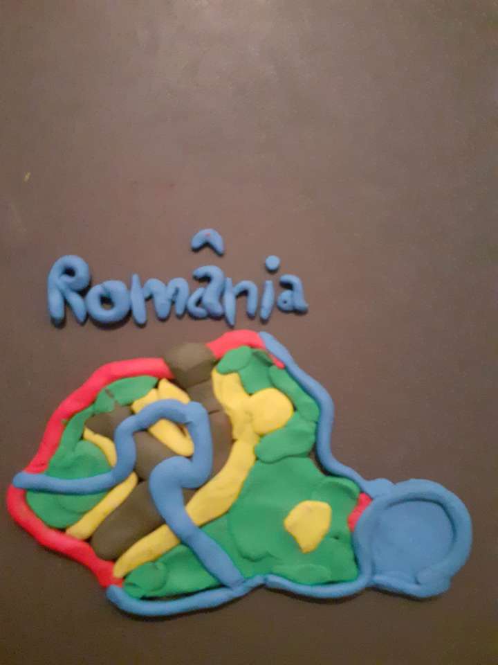 Rumunia wykonana z plasteliny puzzle online