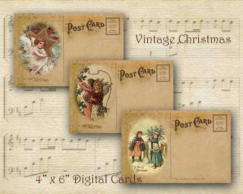 pocztówki świąteczne puzzle online