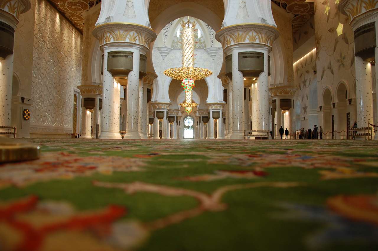 Meczet w Abu Zabi puzzle online
