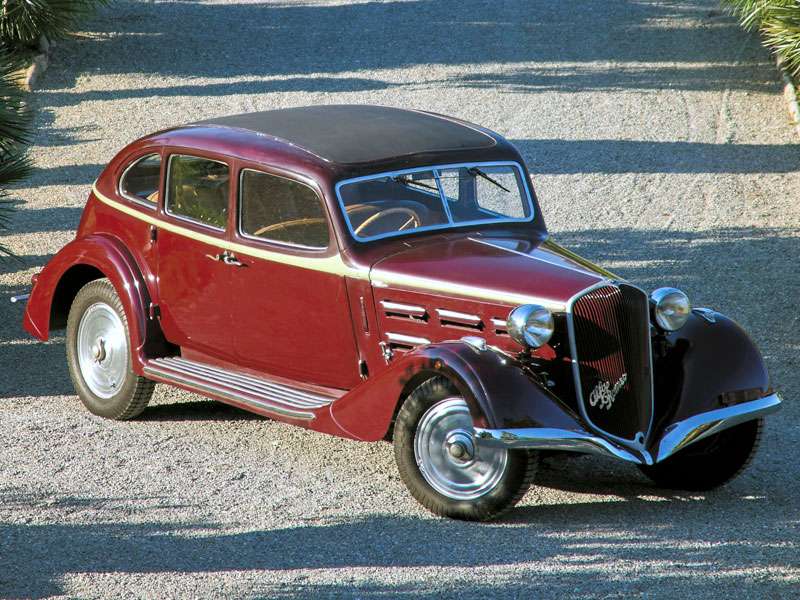 Alfa Romeo „oddech szatana” 1935 Włochy puzzle online