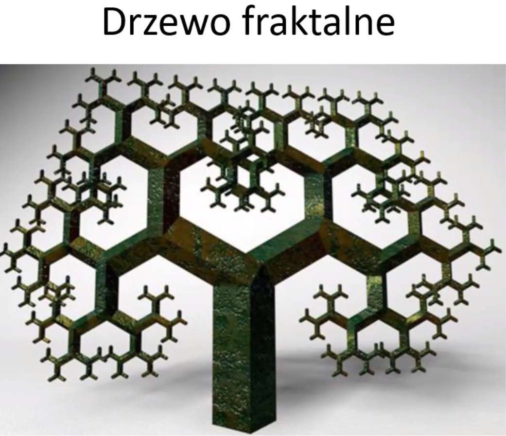 Drzewo fraktalne puzzle online