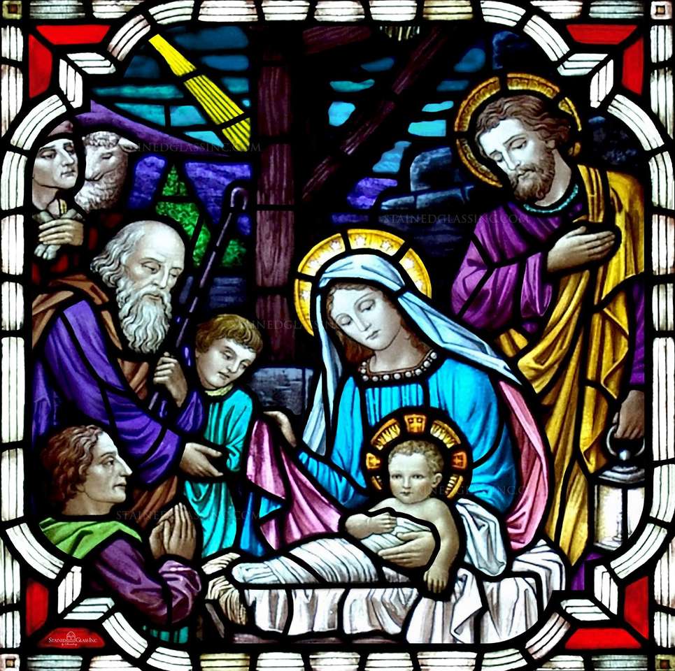 Okno kościoła narodzin Jezusa puzzle online