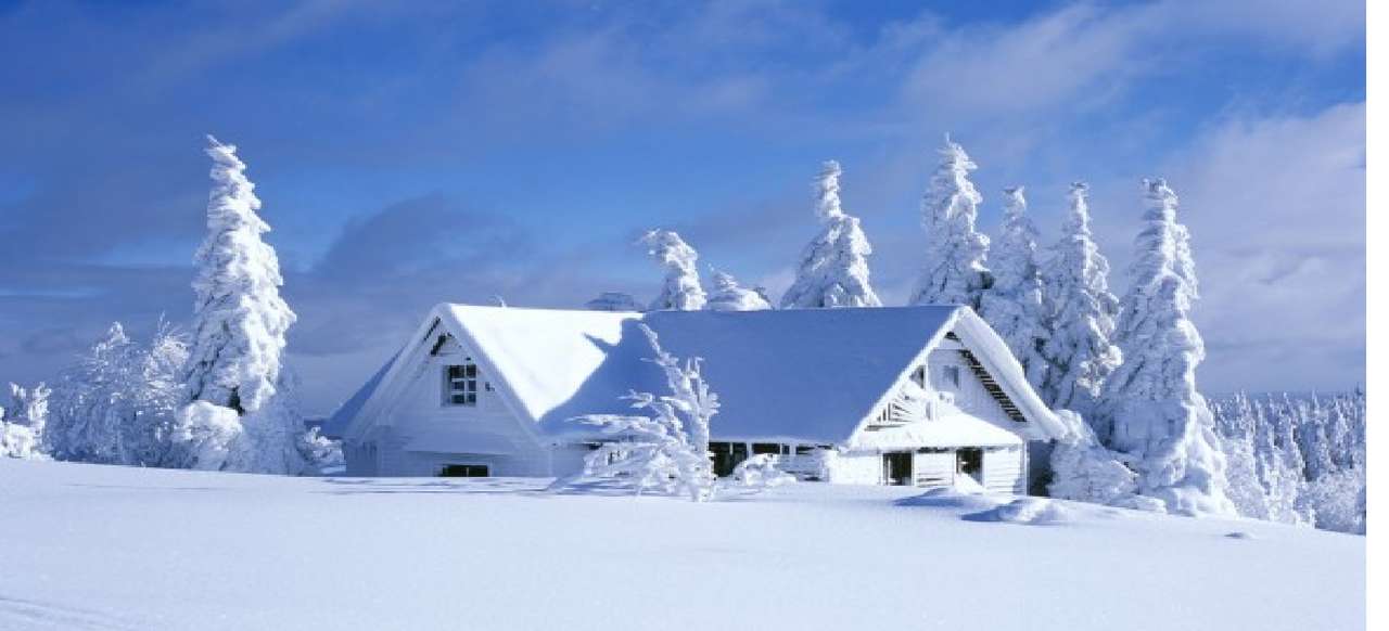 dom  ma na dahcu ma snieg puzzle online