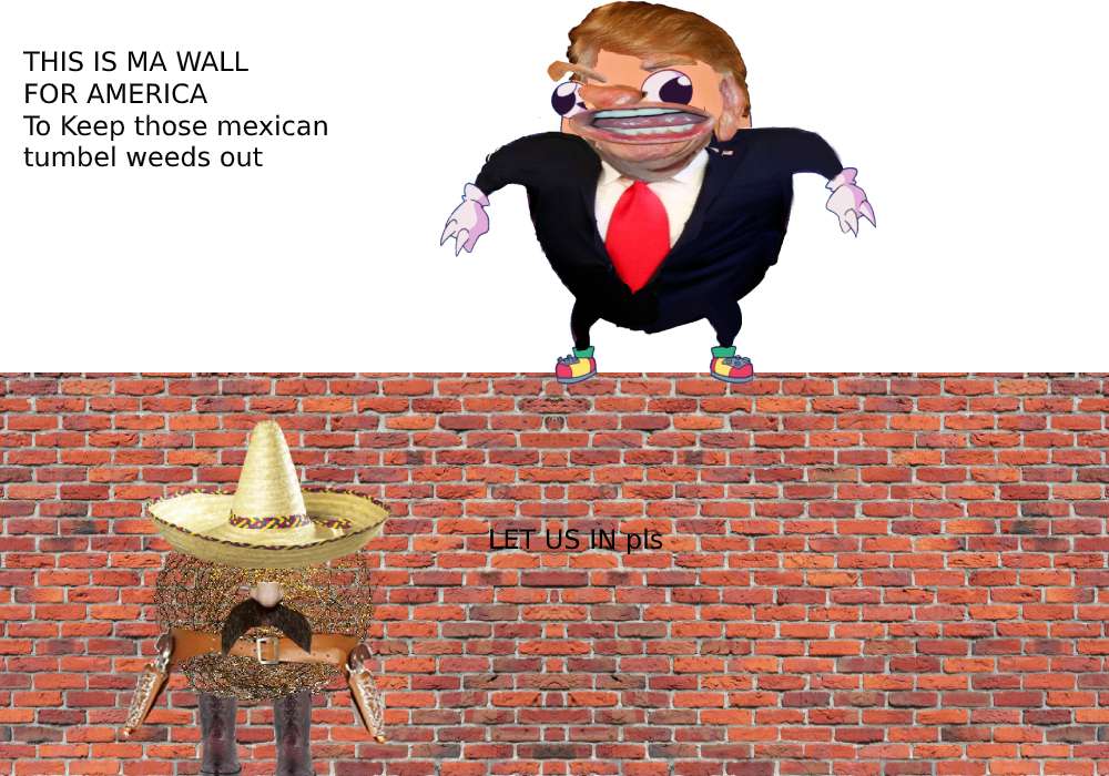 Trump Wall Ugandon puzzle online