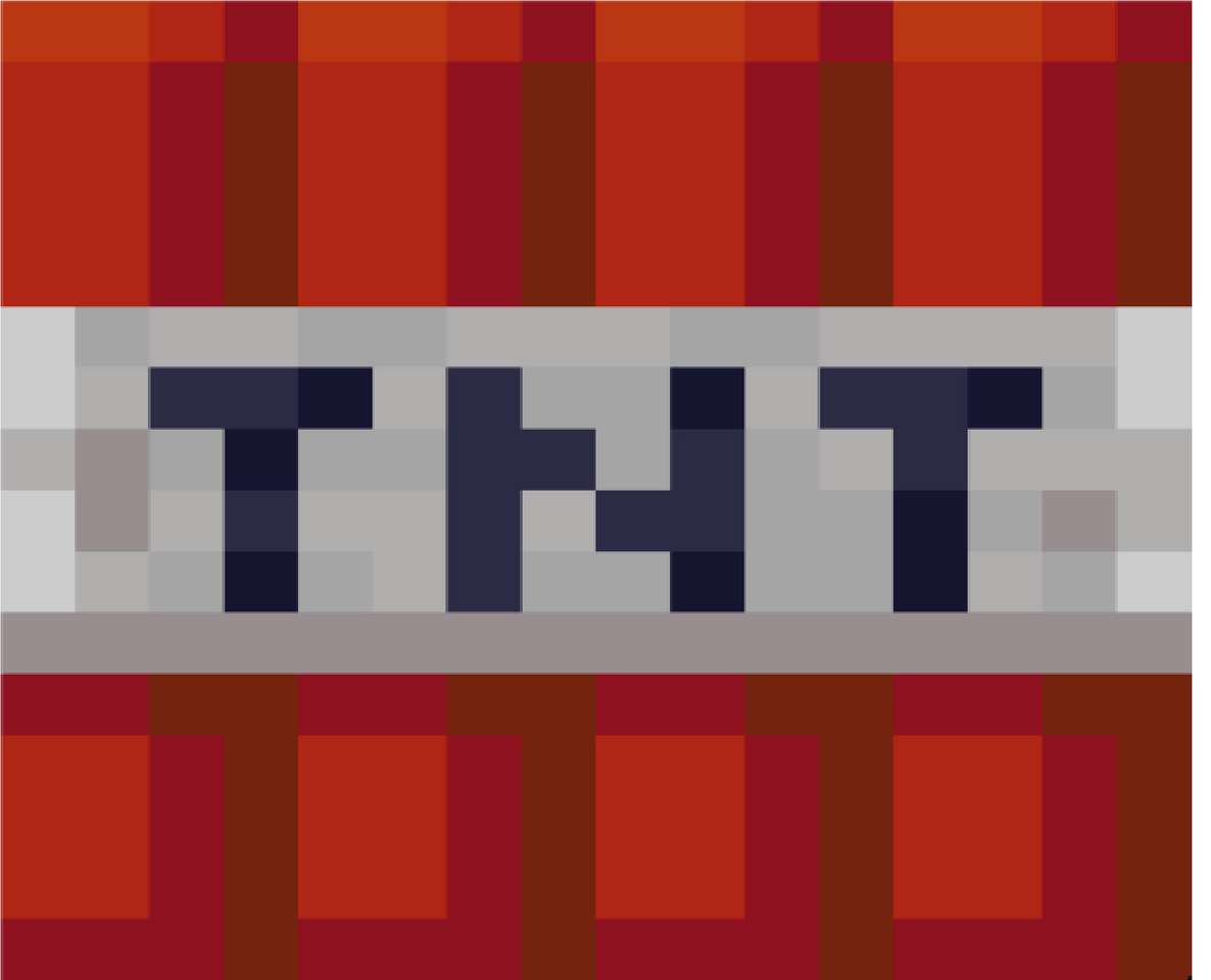 Tnt minecraft logo - boolling