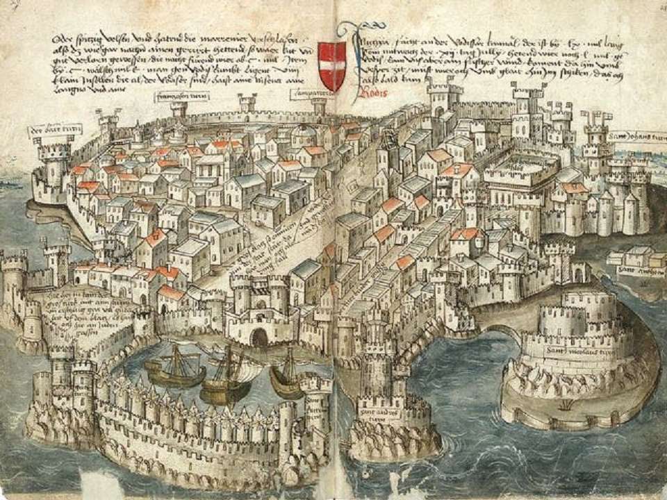 Rodos, XV wiek puzzle online