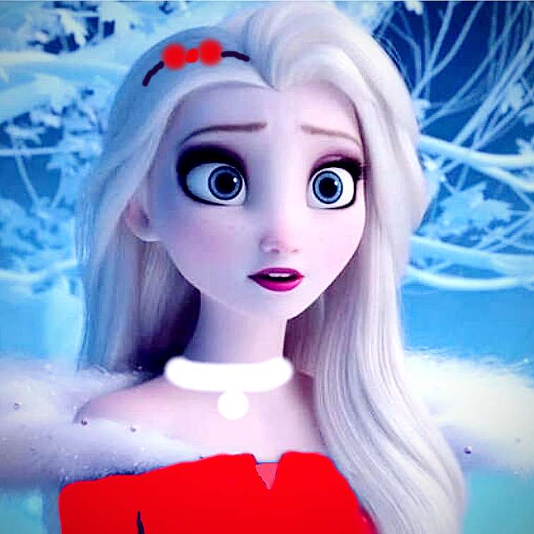 Boże Narodzenie Elsa puzzle online