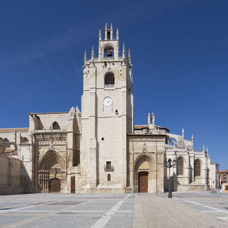Katedra w Palencji de San Antolin w Hiszpanii puzzle online
