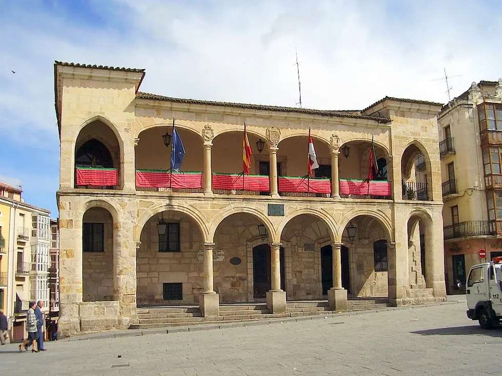 Miasto Zamora w Hiszpanii puzzle online