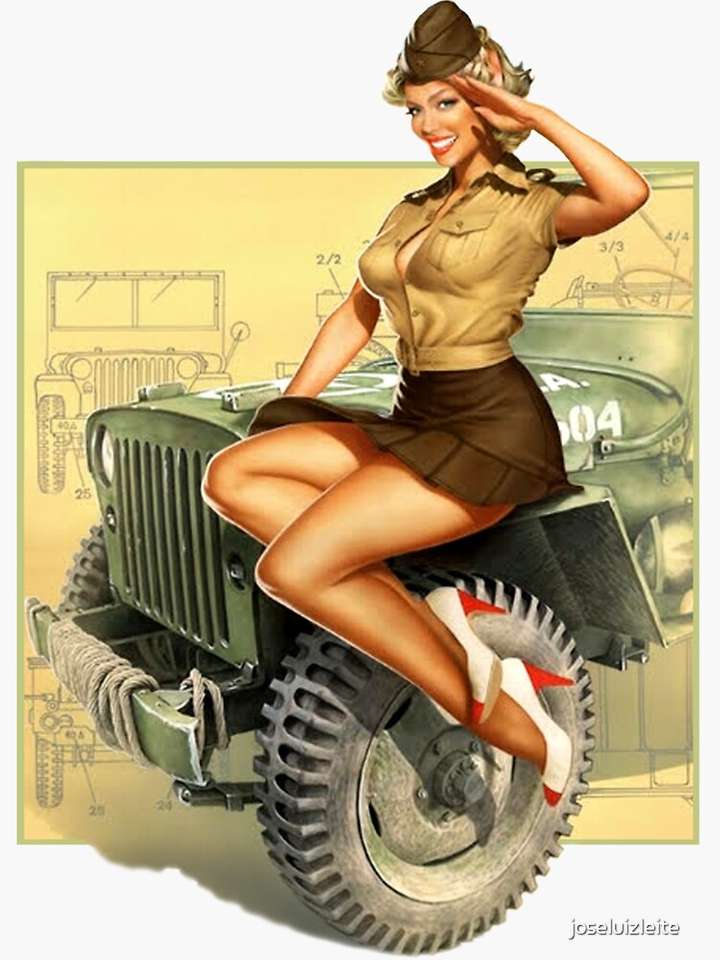 JEEP WILLYS MILITARY ... puzzle online