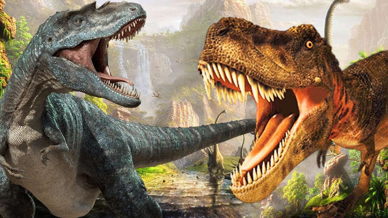динозавры пазл