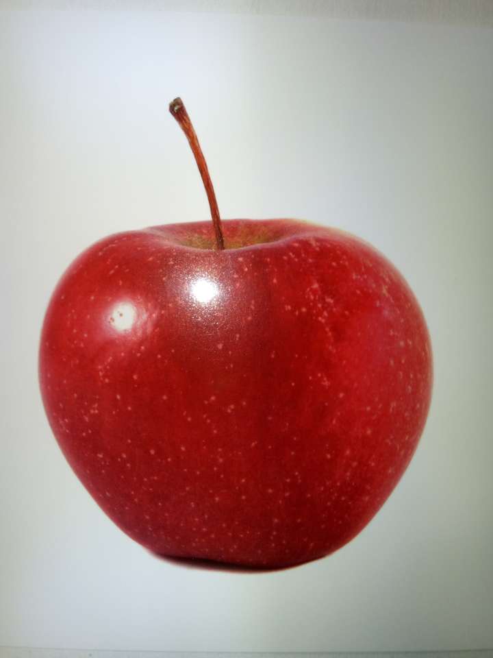 Czerwone jabłko puzzle online
