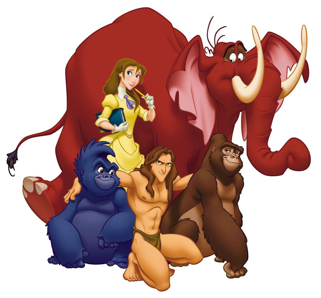 Tarzan... puzzle online
