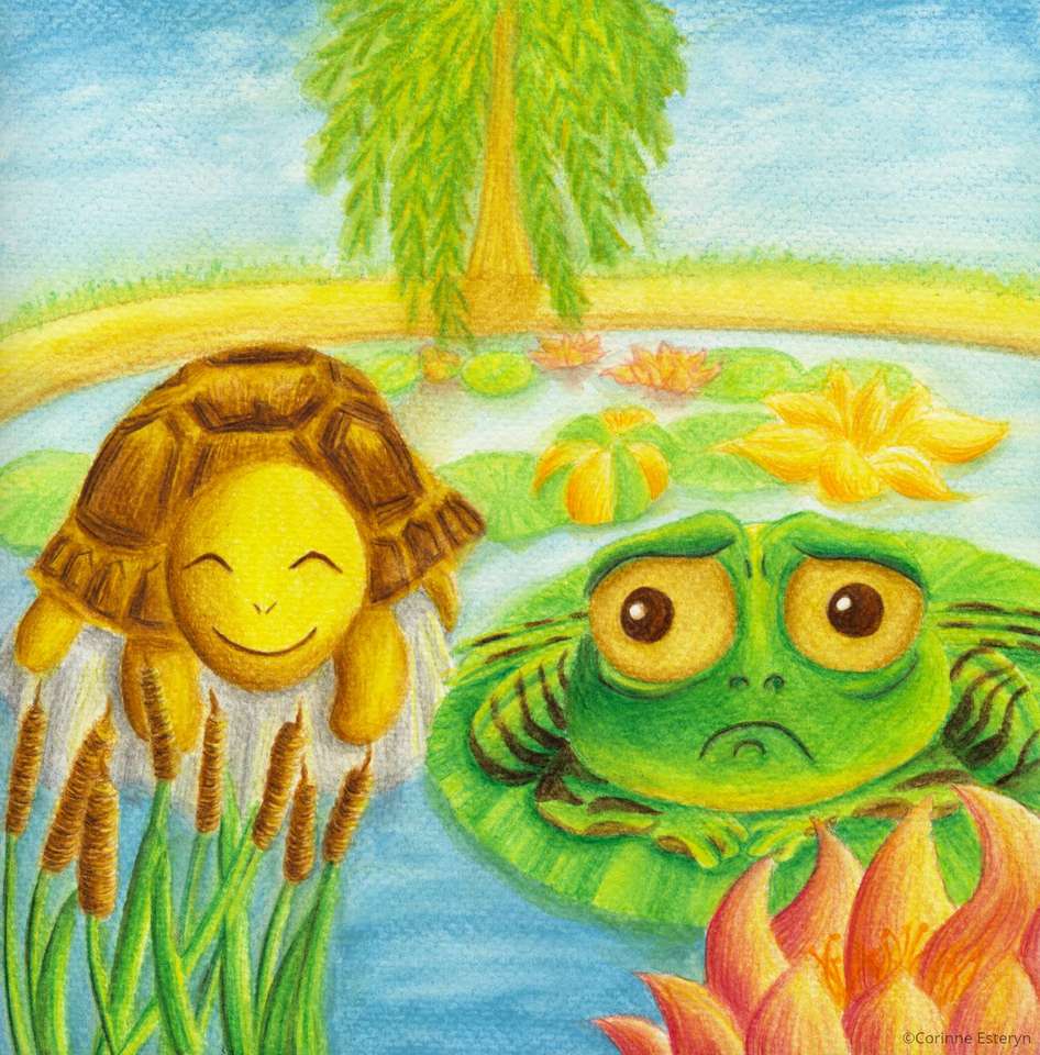 Żaba i żółw 2 puzzle online