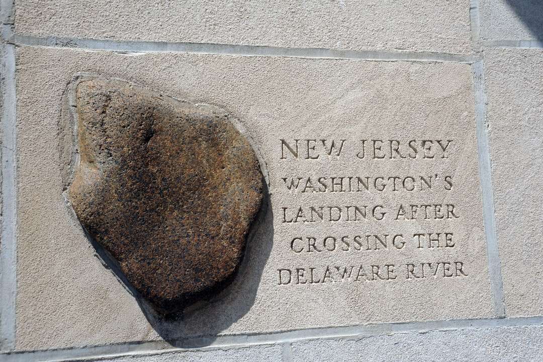 New Jersey Lądowanie Waszyngtonu po przekroczeniu rzeki Delaware puzzle online