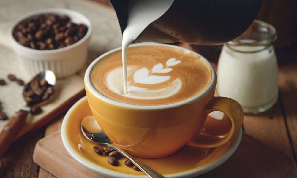 Kawa z mlekiem puzzle online