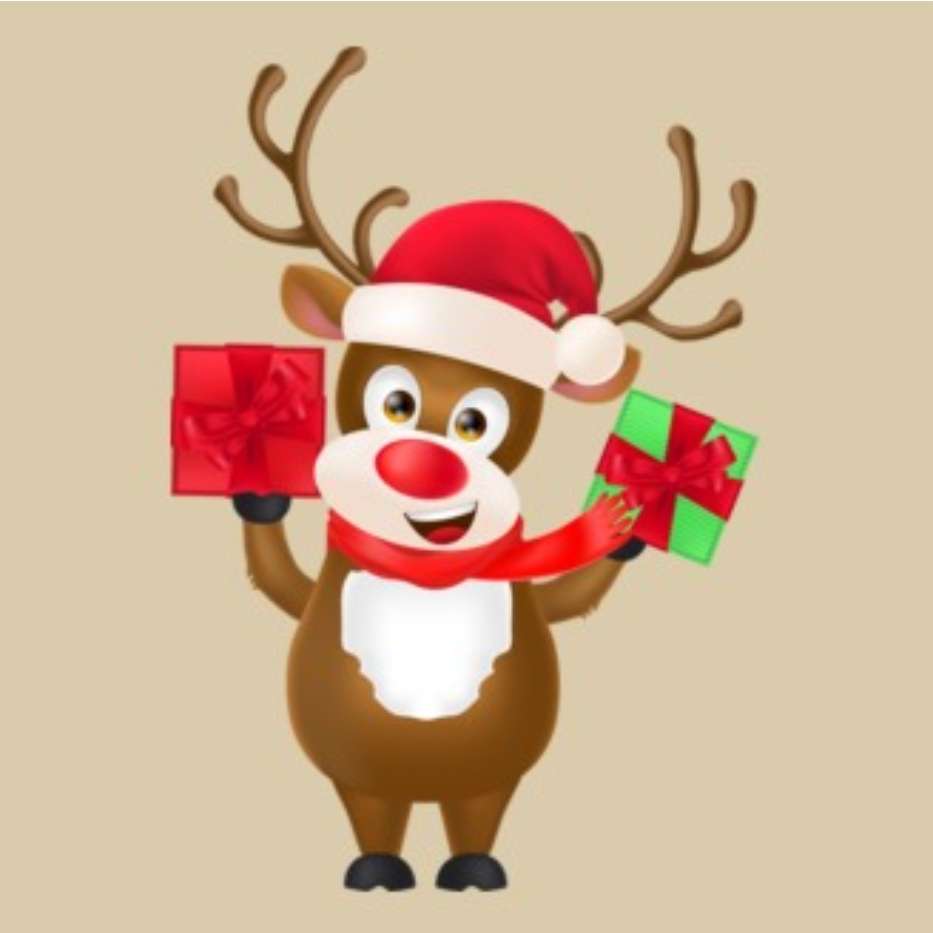 Rudolf, renifer puzzle online
