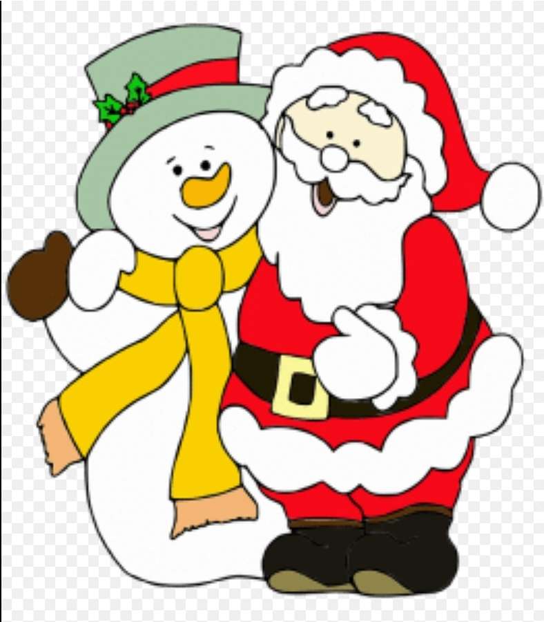 Święty Mikołaj i jego przyjaciel puzzle online