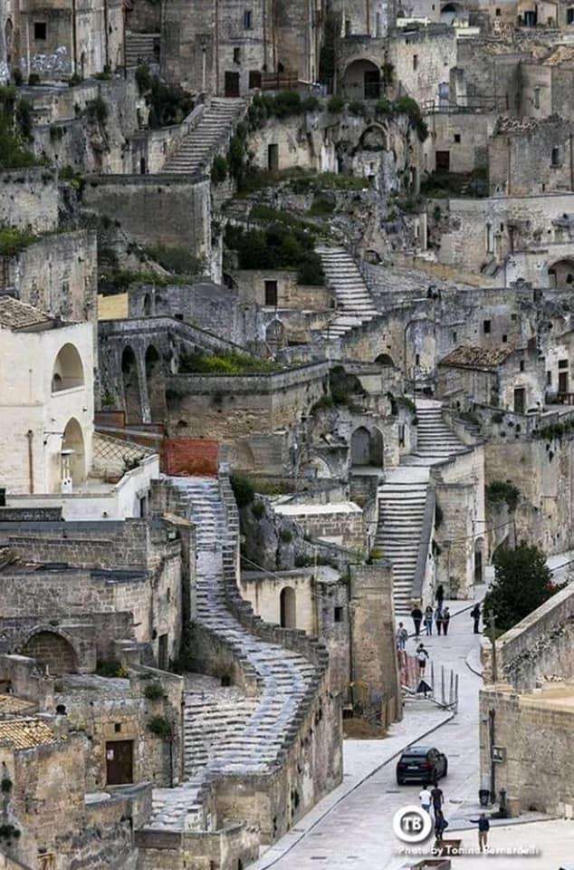 spojrzenie Matera Basilicata we Włoszech puzzle online