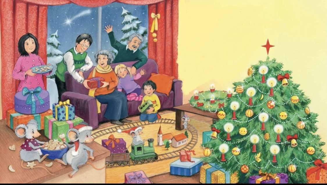Święta rodzinne puzzle online