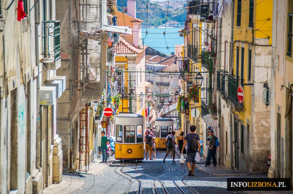 ulica w lizbonie puzzle online