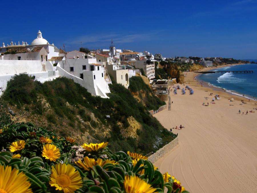 portugalia- plaża puzzle online