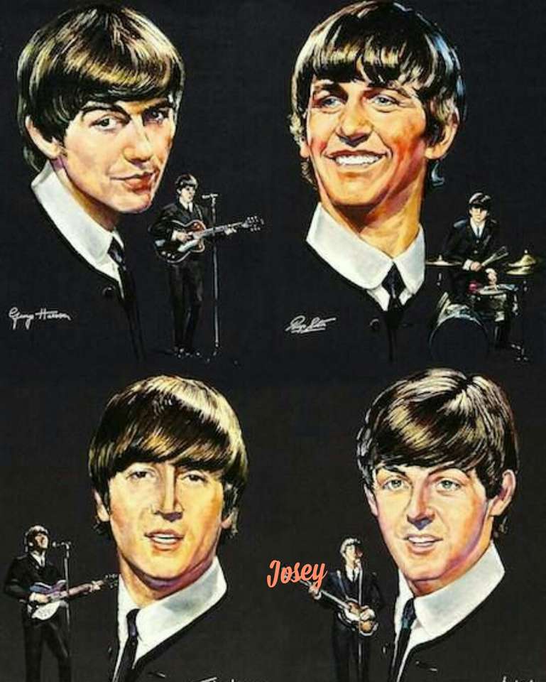 The Beatles. puzzle online