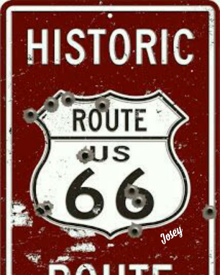 Route 66 puzzel