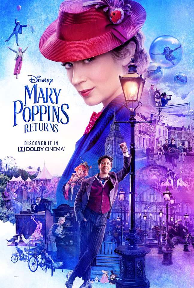 Mary Poppins powraca puzzle online