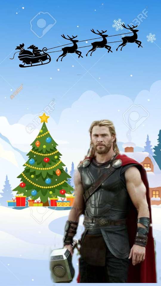 Boże Narodzenie Thor puzzle online