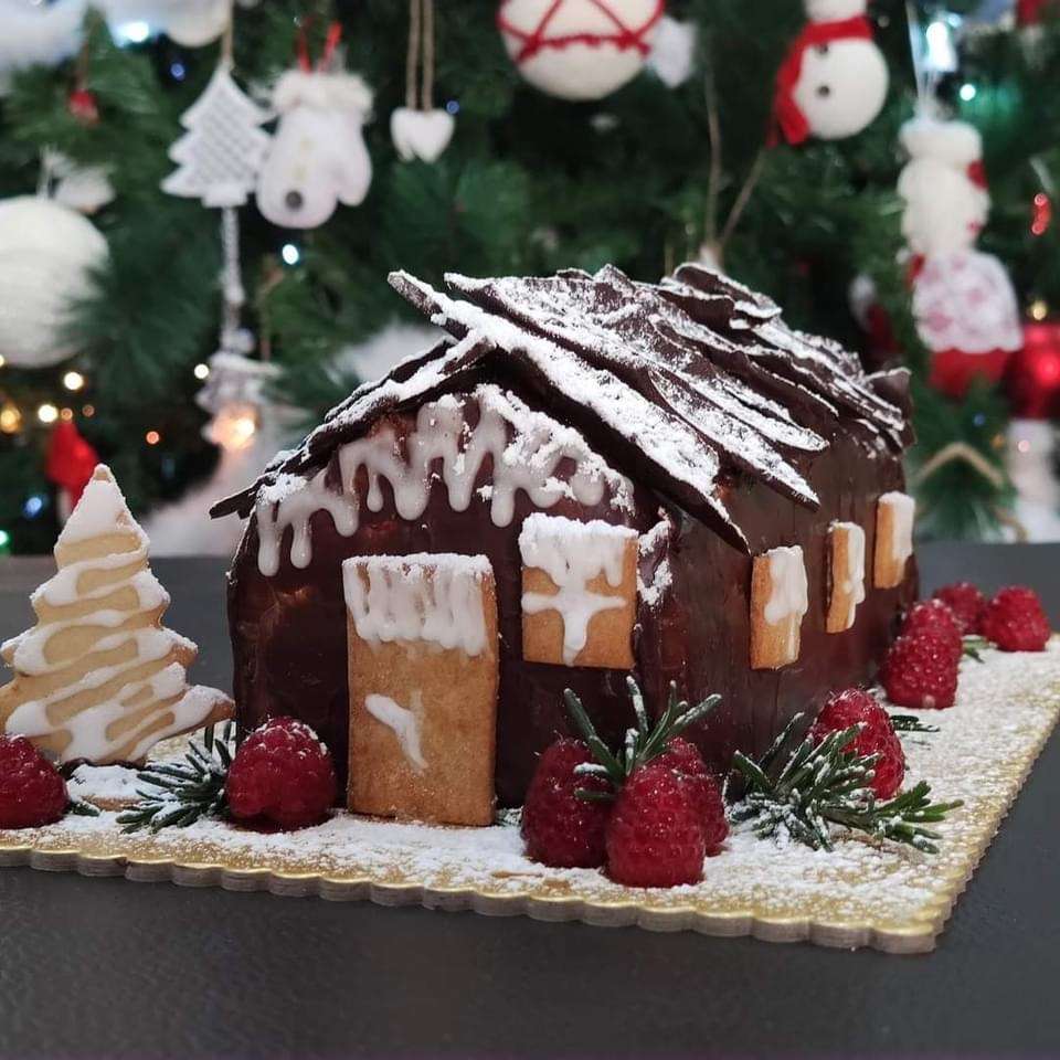 Ciasto świąteczne puzzle online