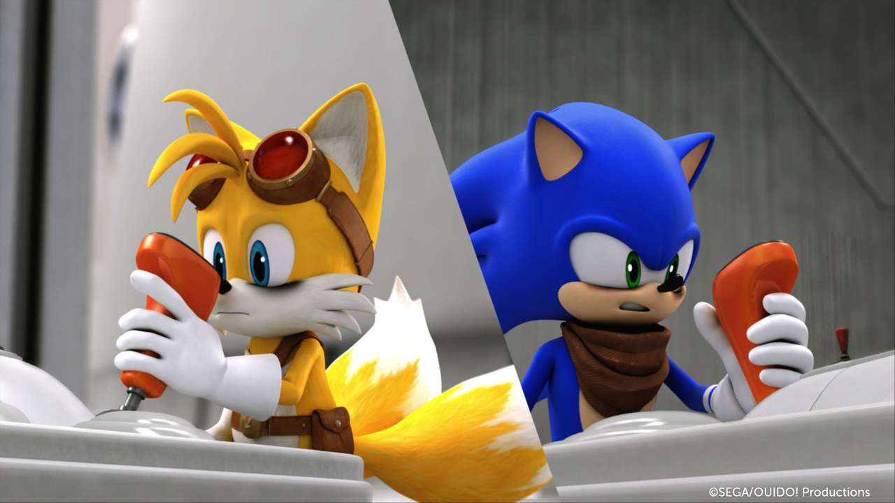 Sonic Boom - Sonic i Tails puzzle online