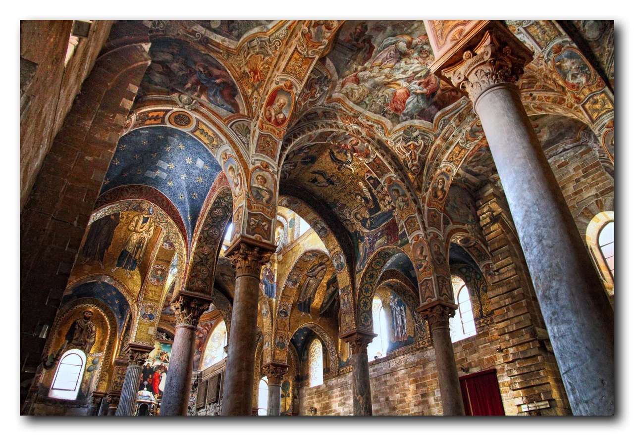 Santa Maria dell'Ammiraglio, rok 1143 Palermo puzzle online
