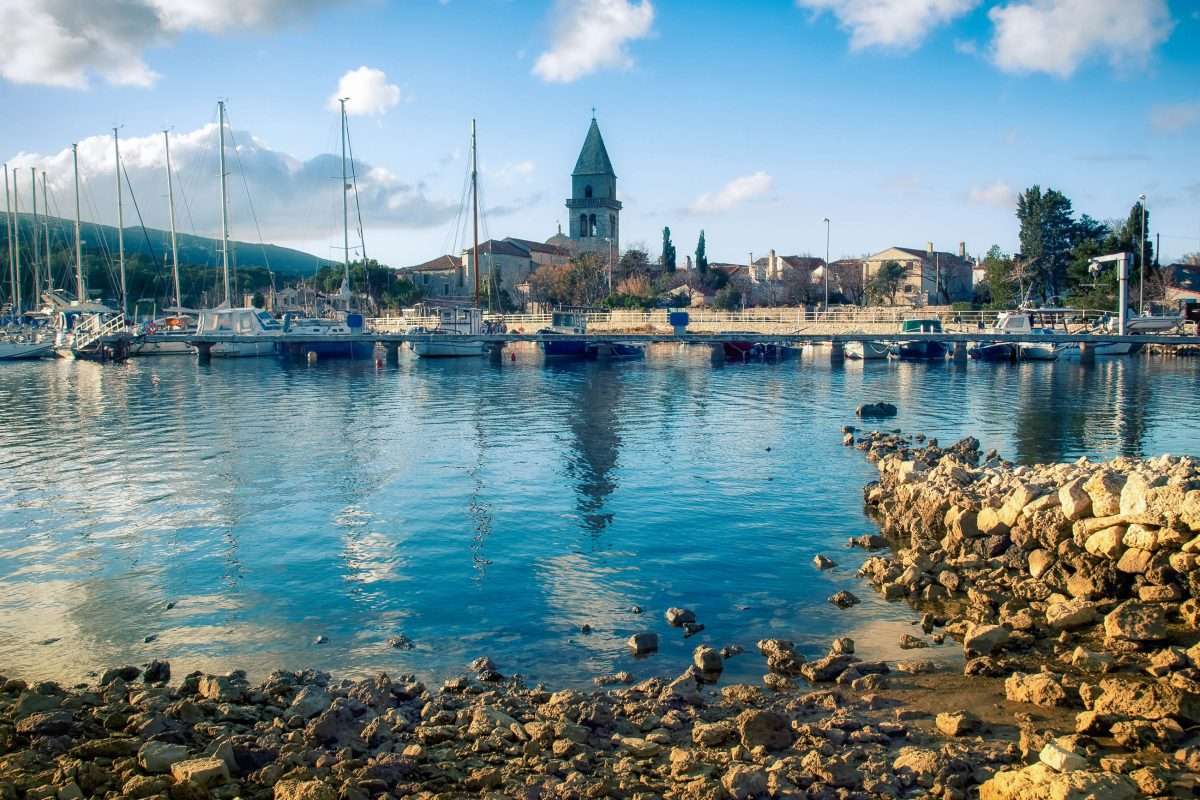 Wyspa Osor w Chorwacji puzzle online
