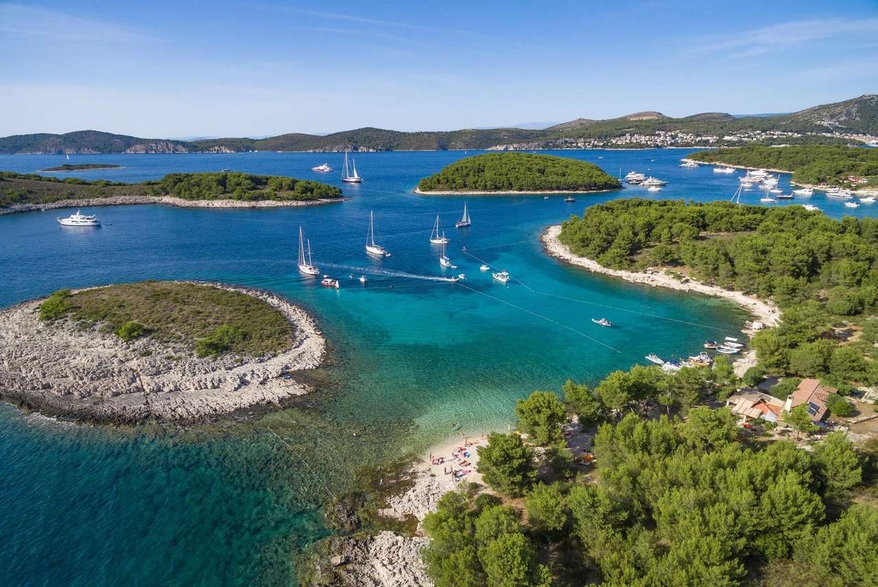 Wyspa Hvar Chorwacja puzzle online
